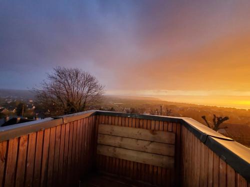 Joli studio neuf vue mer proche Deauville
