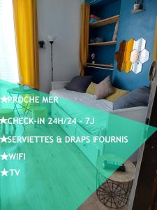 Appartement Joli Studio - PROCHE MER - BALCON 2 Place du Vieux Marché 76600 Le Havre Normandie