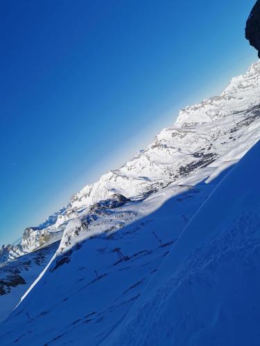 Joli studio terrasse face aux pistes