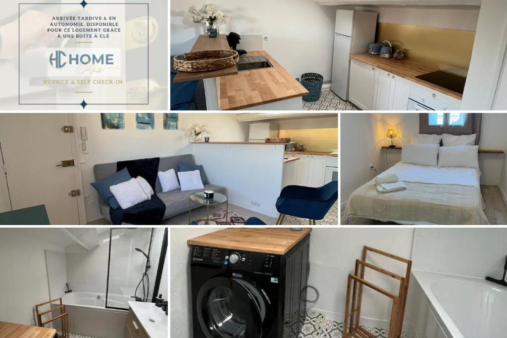 Joli T2, neuf tout équipé, 3 mins Gare St Roch, 4 personnes 11 Rue du Général Lafon, 34000 Montpellier