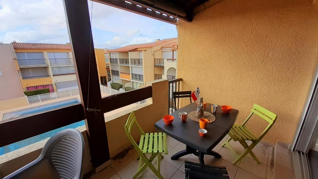 Appartement Joli T2 piscine proche plage Richelieu AQUAPLAGE Cap d'Agde AQUAPLAGE 253 34300 Le Cap d\'Agde