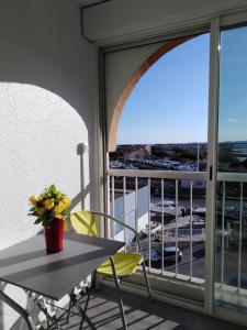 Appartement Jolis Studios vue sur mer Port, Etangs et Canaux Résidence RIVERCITY 337 rue du grau 34280 Carnon-Plage Languedoc-Roussillon