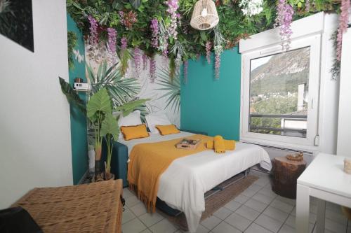 Jungle studio proche de la gare - Bloomy appart