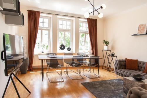 Kaßberg - Studio mit Balkon, Netlfix und Wifi
