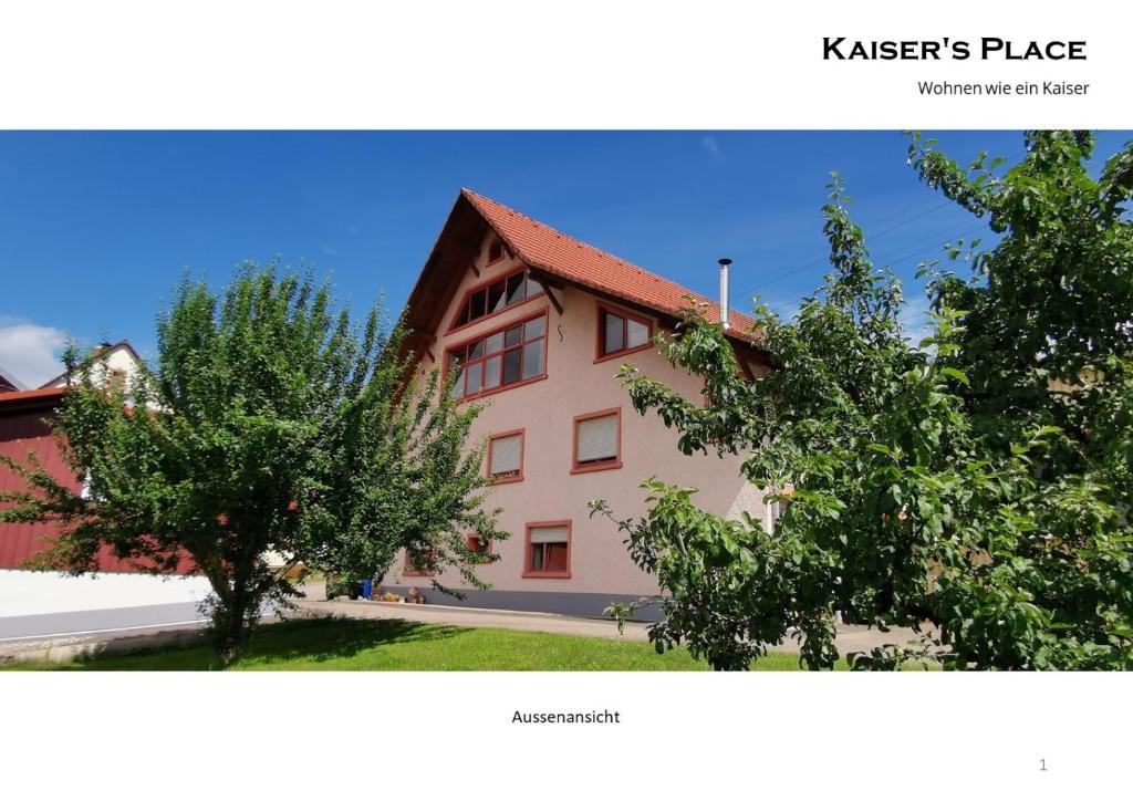 Appartement KAISER'S PLACE - grosszügige Wohnung in Riedern am Sand, Klettgau, direkt an der Grenze zur Schweiz 2 Schloßbuck 79771 Klettgau