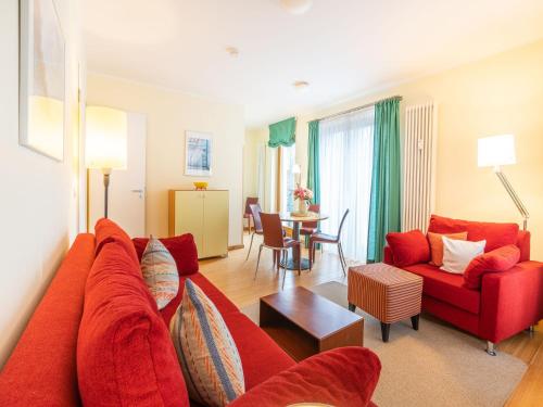 Kaiservillen Heringsdorf - Appartement mit 1 Schlafzimmer und Balkon D121