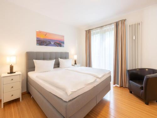 Kaiservillen Heringsdorf - Appartement mit 1 Schlafzimmer und Balkon D214