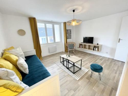 Kerlescan, appartement cosy avec piscine