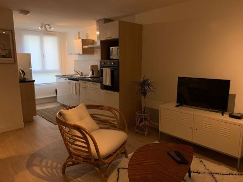 KISTIN T1 bis hypercentre rénové et chaleureux