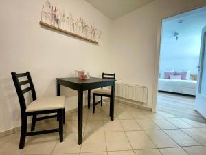 Kleines Nest mit Bergblick