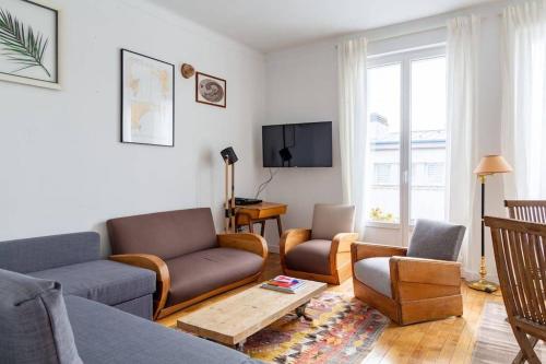 Koaven - Bel appartement 65m2 Cours Dajot - Balcon avec vue mer