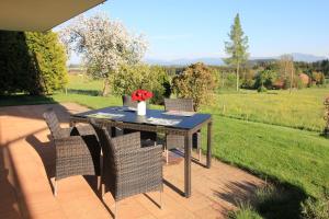 Kuh Heimat - Bergblick - Terrasse