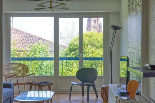L'abstrait Alibigeois - Appartement moderne 135 m au calme avec 2 balcons