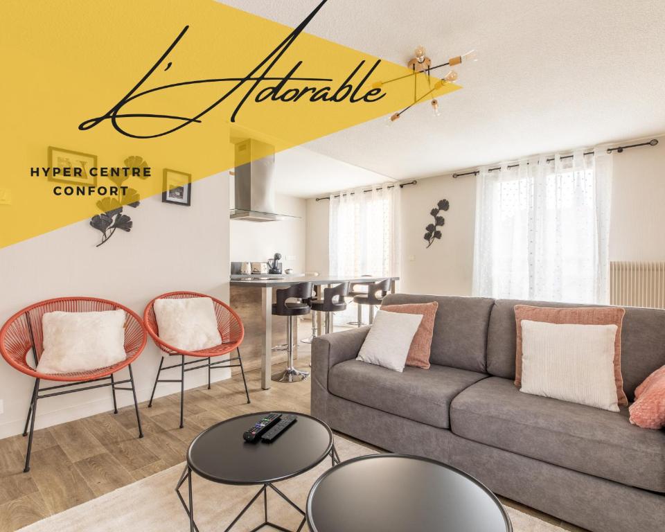 Appartement L'adorable Confort & Central 9 Rue Saint-Adjutor 63000 Clermont-Ferrand