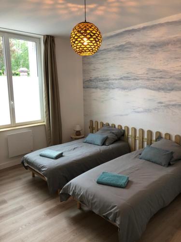L'Air de la Mer, 2 chambres, 50m plage, parking