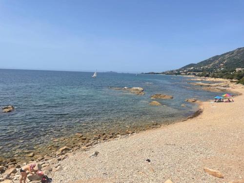 L’Albitru, route sanguinaires, magnifique vue mer