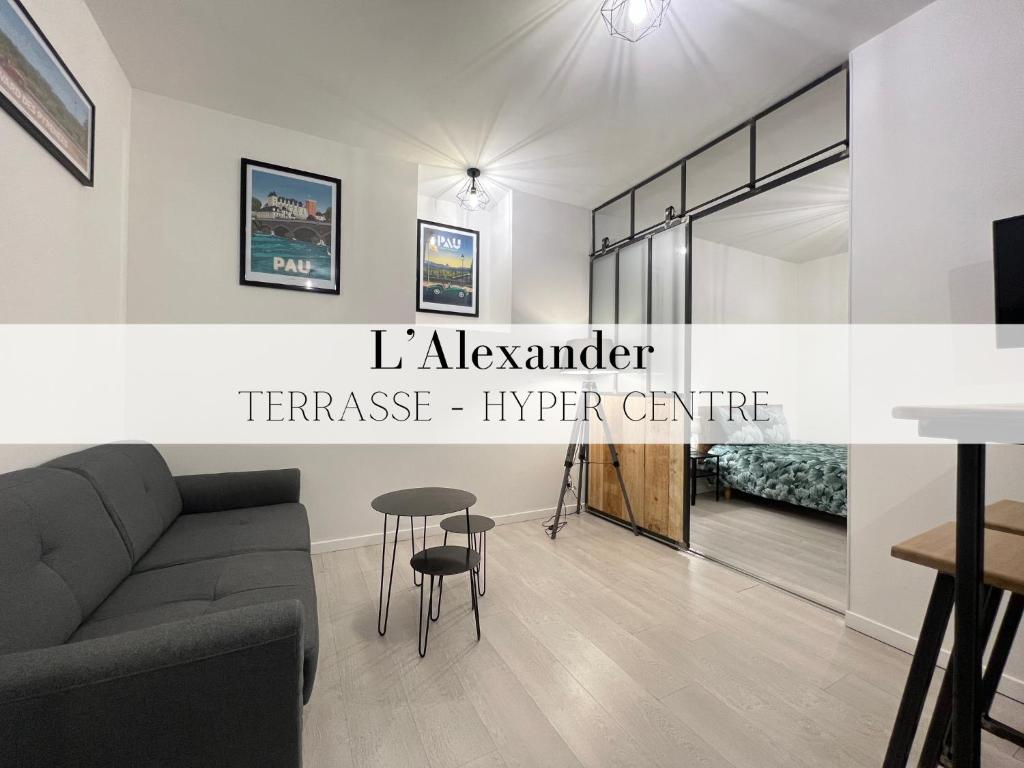 L'Alexander - Hyper Centre avec Terrasse 14 Rue Alexander Taylor, 64000 Pau