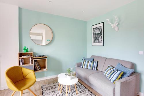 L'Amandine ,45 m2 terrasse et garage centre ville