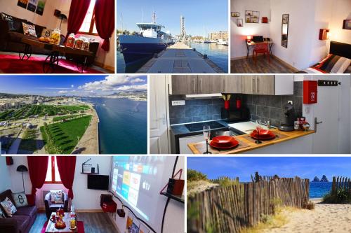 L'Aparté H24,Cosy,Port,Plage,Wifi,Netflix