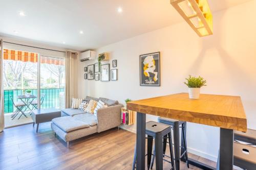 L'APP'ART -MODERNE & COSY -Pradet Centre & Proche des Plages