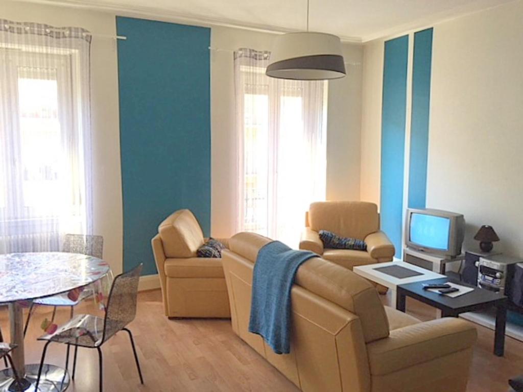 Appartement L'Appart Bleu - Lumineux F3 Mulhouse Gare/Centre 11 Rue de Huningue 68100 Mulhouse