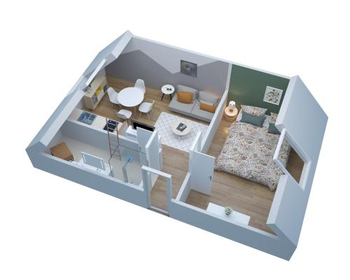 L'appart K-shmire- Cosy et spacieux, 4 pers