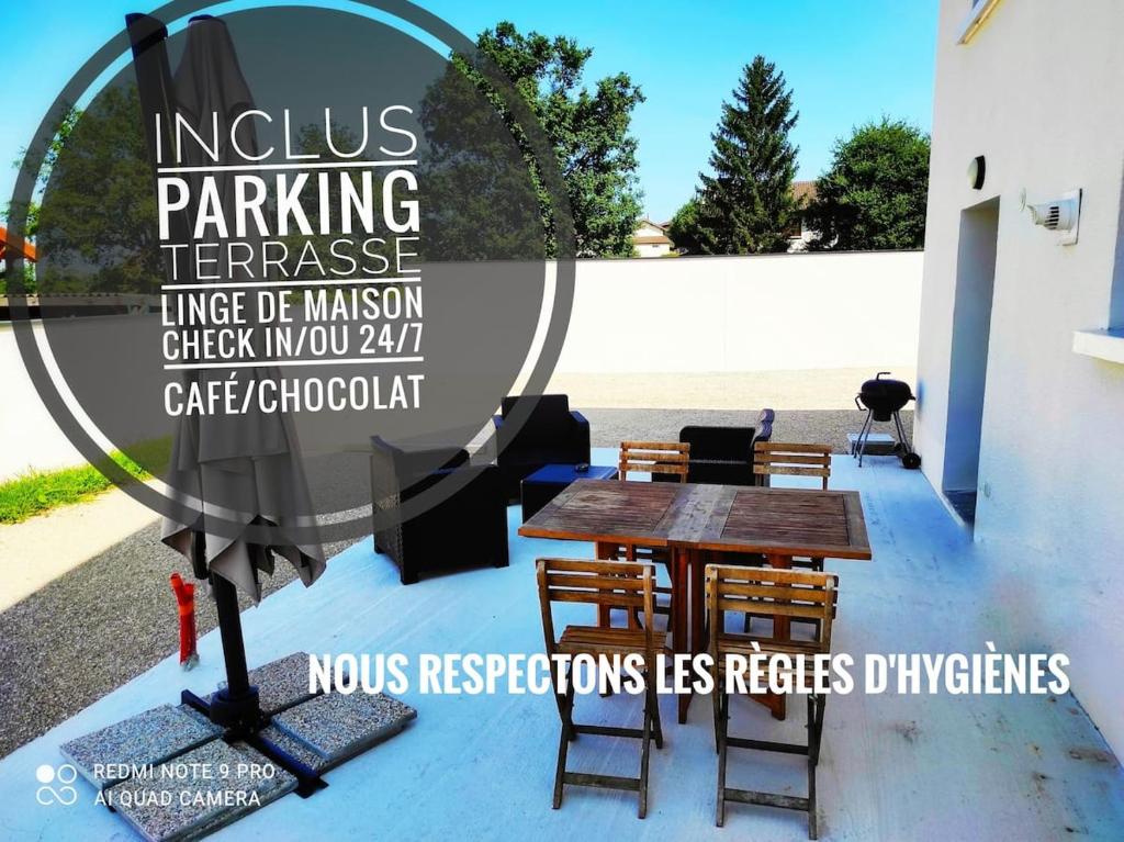 Appartement L'APPARTAMENTO 2 Allée des Prés de la Perrinche 01440 Viriat
