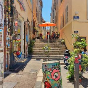 L’appartement bleu, T3 : Canebière & Vieux- Port