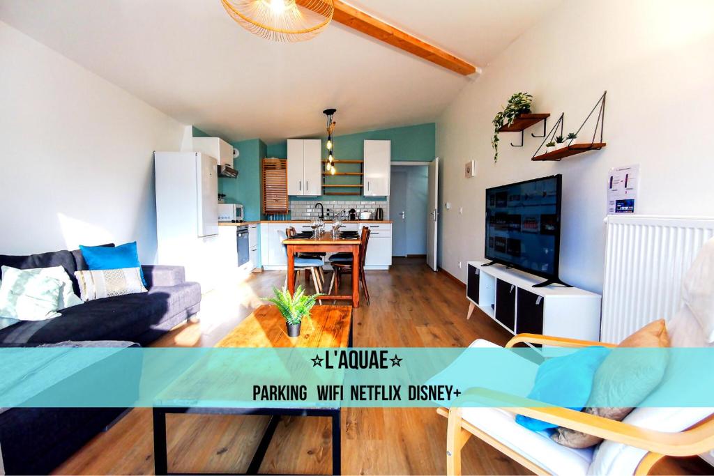 L'AQUAE - Parking - Wifi - Netflix 4 113 Rue Charlotte Perriand, 73100 Aix-les-Bains