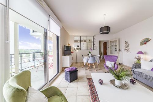 L'Aragon- Bel appartement vue sur la Maine