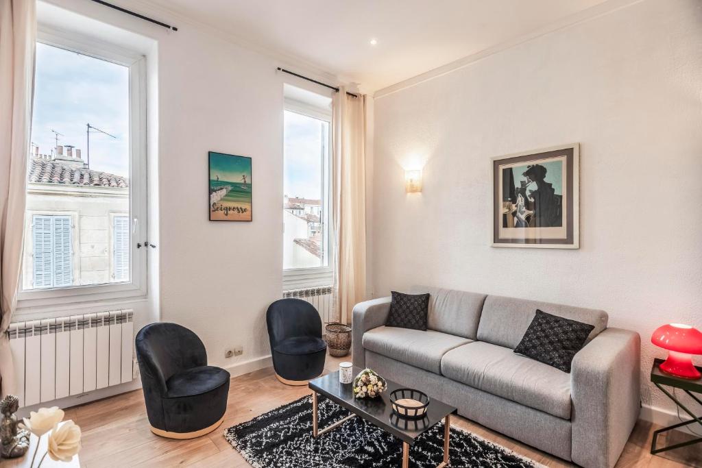 Appartement L'archange - Bail mobilité au Camas 76 rue Terrusse 13005 Marseille