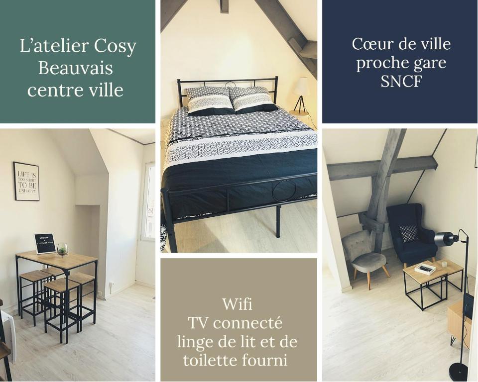 Appartement L'Atelier Cosy 109, 3ème étage 16 bis rue saint laurent beauvais 60000 Beauvais