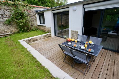 L'atelier et sa terrasse
