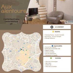 L'authentique, duplex, centre historique, wifi