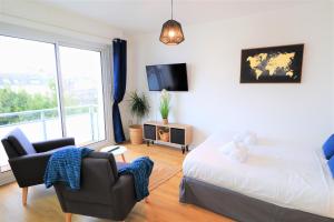 L'ECRIN Logement tout confort wifi, centre-ville, parking privé