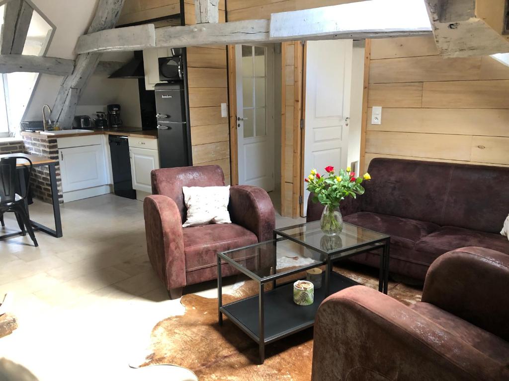 Appartement L'envie d'ailleurs 95 Rue Haute 14600 Honfleur