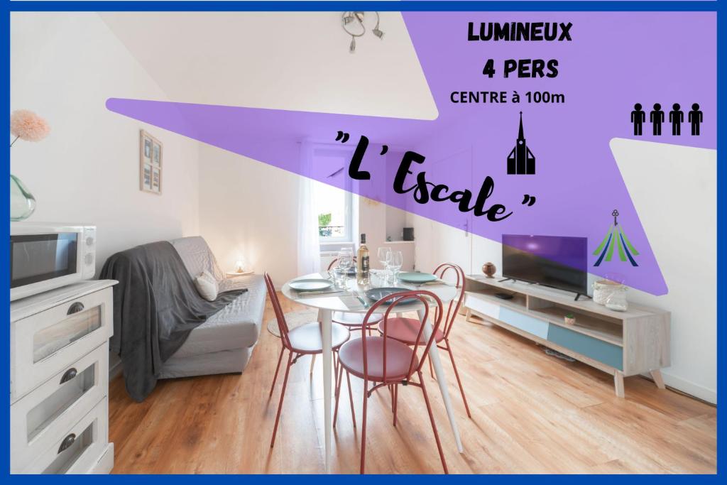 Appartement *L’ESCALE* Pour une pause à Chamalières 54 Avenue Joseph Claussat 63400 Chamalières
