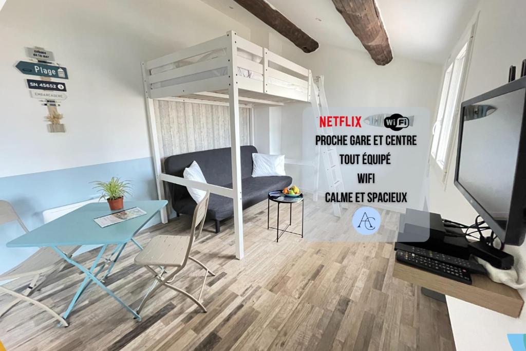 Appartement L'escapade Marseillaise by AndersLocation -Wifi-Netflix 2ème étage Appartement C 58c Rue Albe 13004 Marseille
