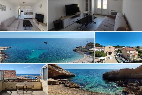 L'ESCAPADE - Vue MER & TERRASSE - Plage à 100m