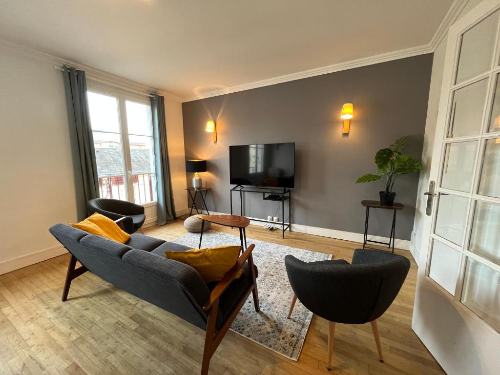 Appartement L'Espace Hilleret - 8p - Centre ville - Rêve au Mans 25 Rue Claude Hilleret 72000 Le Mans