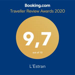L'ESTRAN, 4 kms des plages, port, GR 34 et 2 h 15 Paris LGV