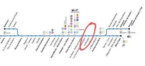 L'Eugène - 10min du RER B Le Bourget, Parking, Wifi