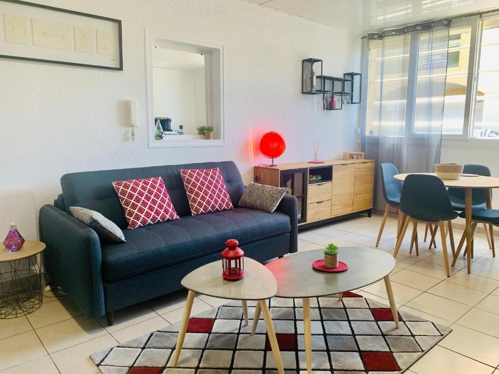 Appartement L'Evasion Catalane, 20m de la plage, 44m2, parking sous terrain 2 Rue de Cerdagne 66140 Canet-en-Roussillon