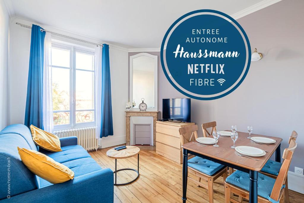 Appartement L'HAUSSMANN - Fibre - Netflix - 4 personnes 22 Rue des Chevaliers Saint-Jean 91100 Corbeil-Essonnes