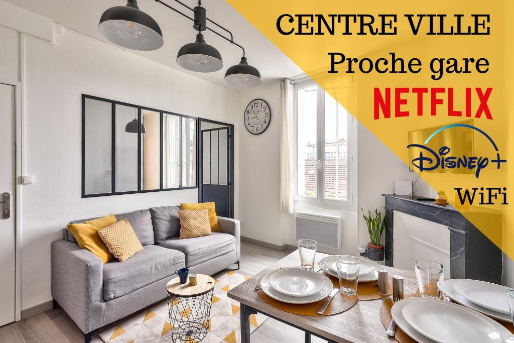 Appartement L'industriel by GOODBNB - Proche Gare - 15mn Futuroscope 162 Avenue de Nantes 86000 Poitiers