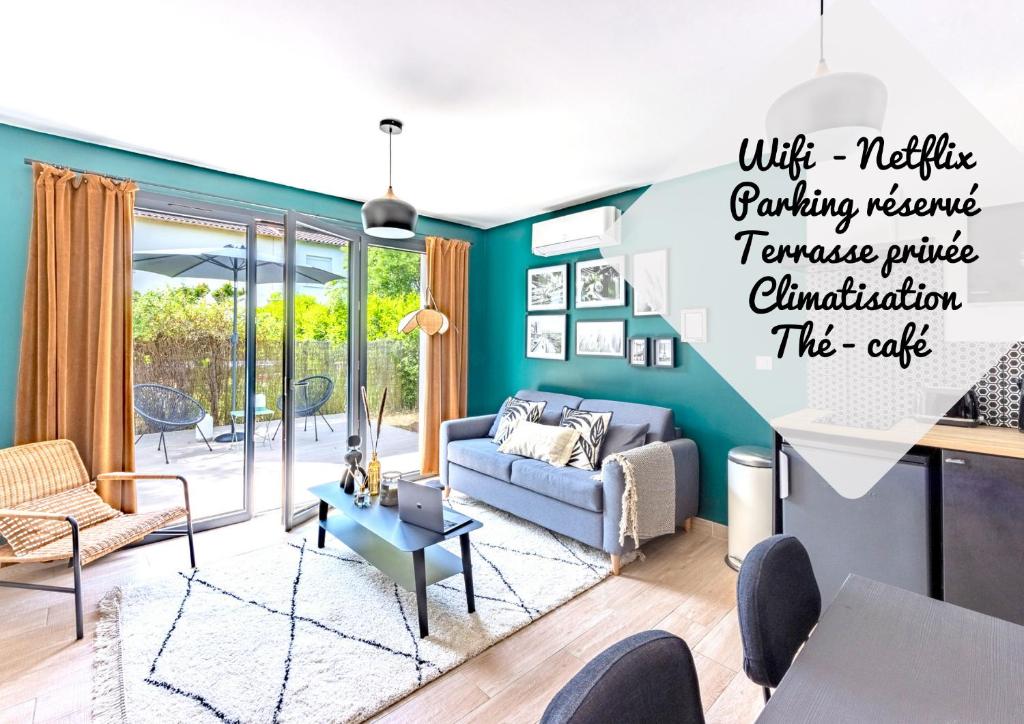 L'intimiste by BNB Conciergerie Montauban Appt 4 3 Impasse Maurice Bellonte, 82000 Montauban