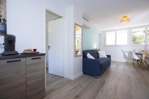 L'orée de la plage: appt. tout confort 4/6 pers. 400 m de la plage