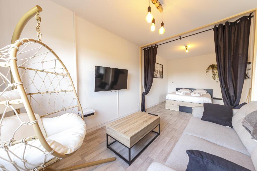 Appartement L'Oriole - Studio cosy et confortable rue Pierre brossolette, 14 49000 Angers