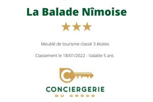 Appartement La Balade Nîmoise Center Car Park AC Residence L'espace des Halles - Appartement 205 22 Boulevard Gambetta 30000 Nîmes Languedoc-Roussillon