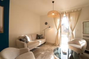La Belle Terrasse avec climatisation et parking privé